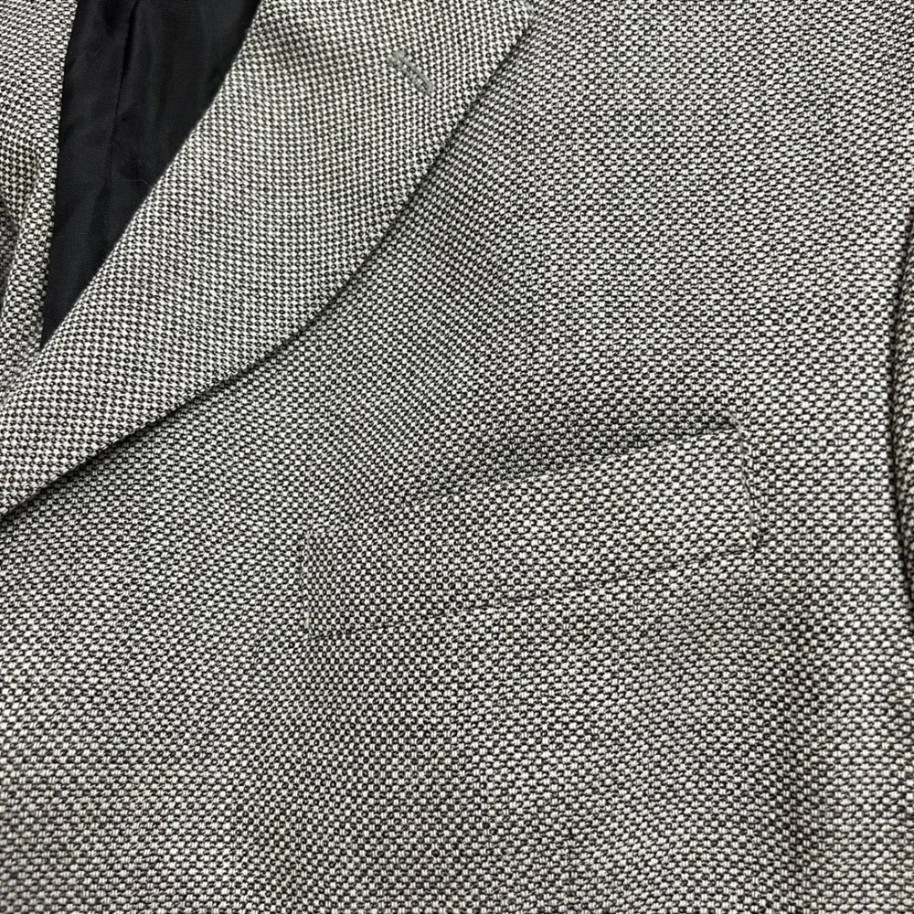 Dockers Mens Wool Blend Blazer Sport Coat 44R Beige Weave‎ Three Button Classic